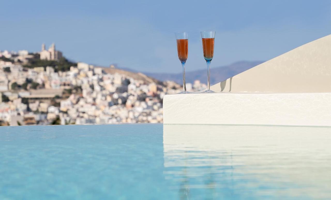 Dipolis Luxury Apartments Syros Episkopion  Esterno foto